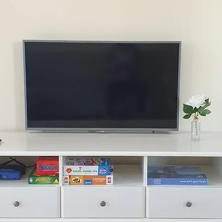 公寓 Uroczy Apartament Blisko Gdyni Parking New Rybki