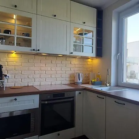 公寓 Uroczy Apartament Blisko Gdyni Parking New Rybki